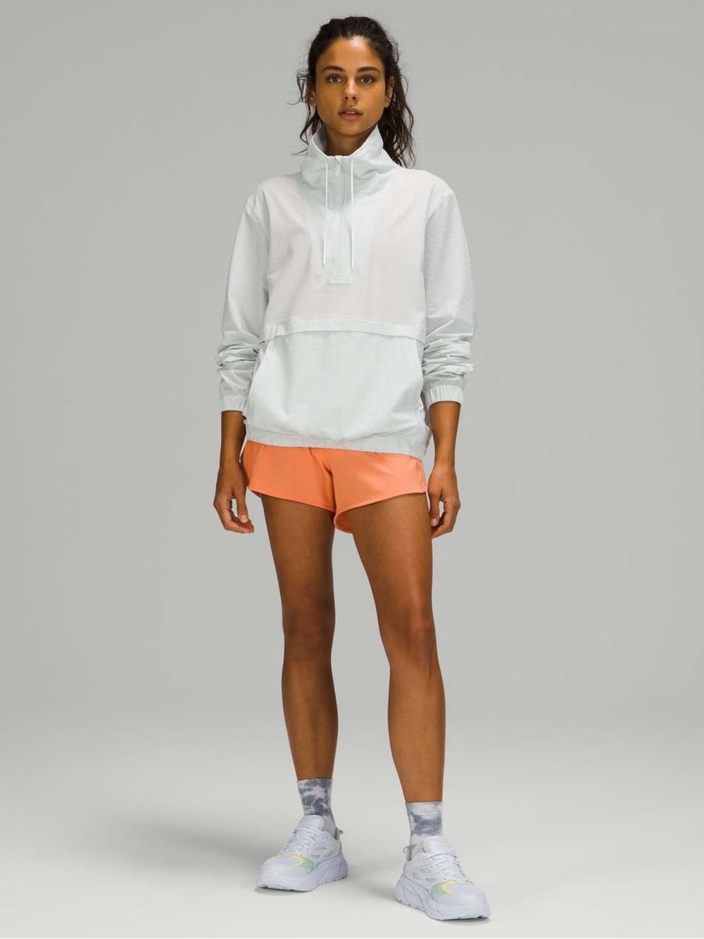 Lululemon Pack Light Pullover Windbreaker Jacket 8 Textured Athleisure Active - Picture 2 of 14